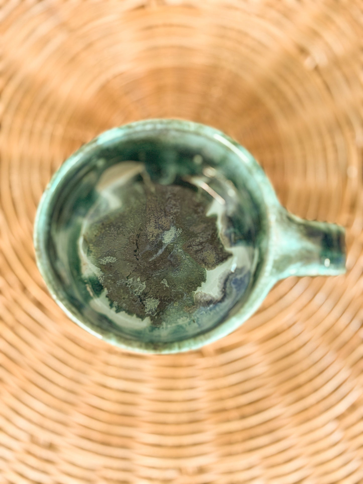 Handmade Mug, Gorgeous Green