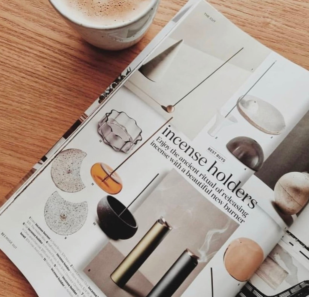 Handmade Incense Holder, Original Palm Tree