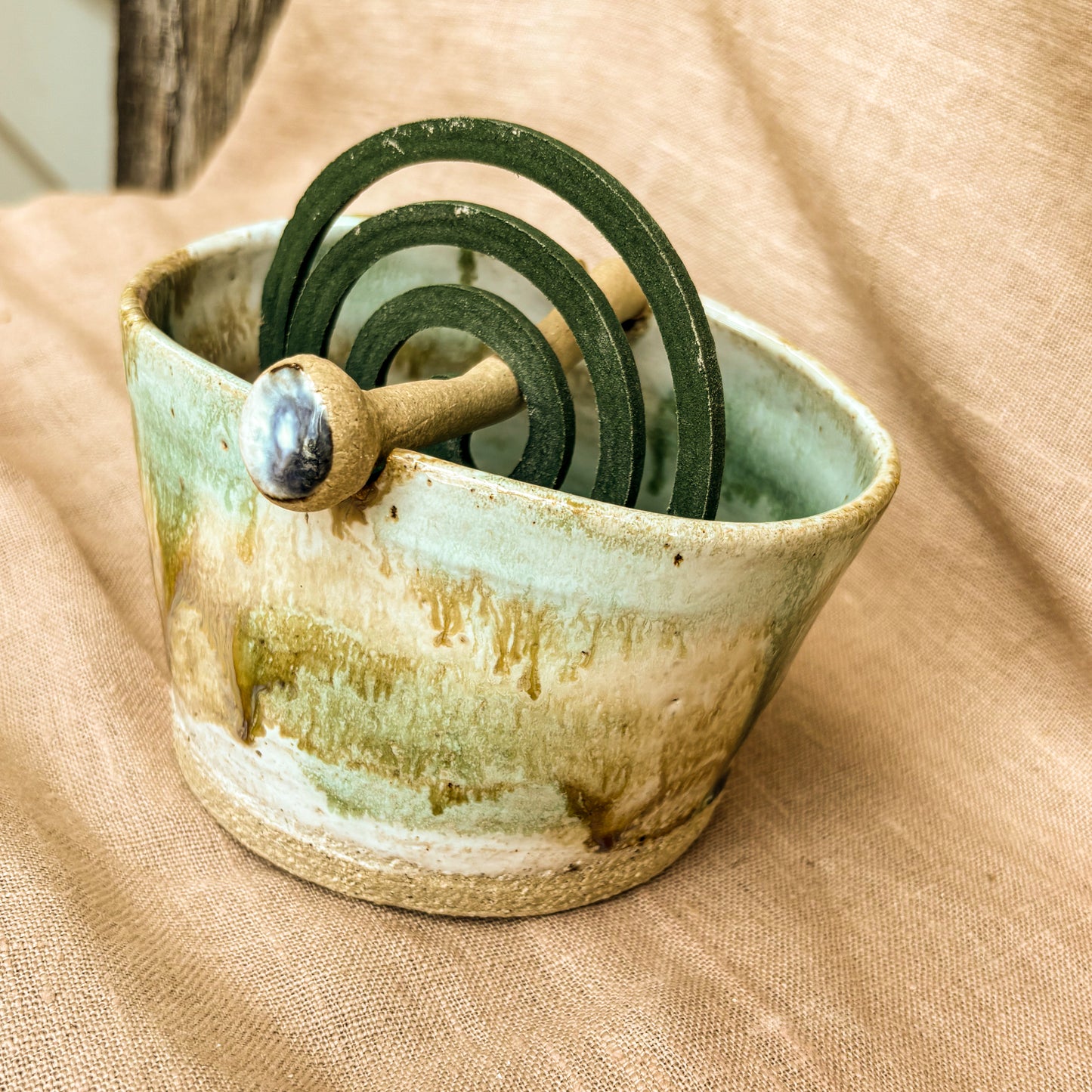 Handmade Mosquito Coil Holder
