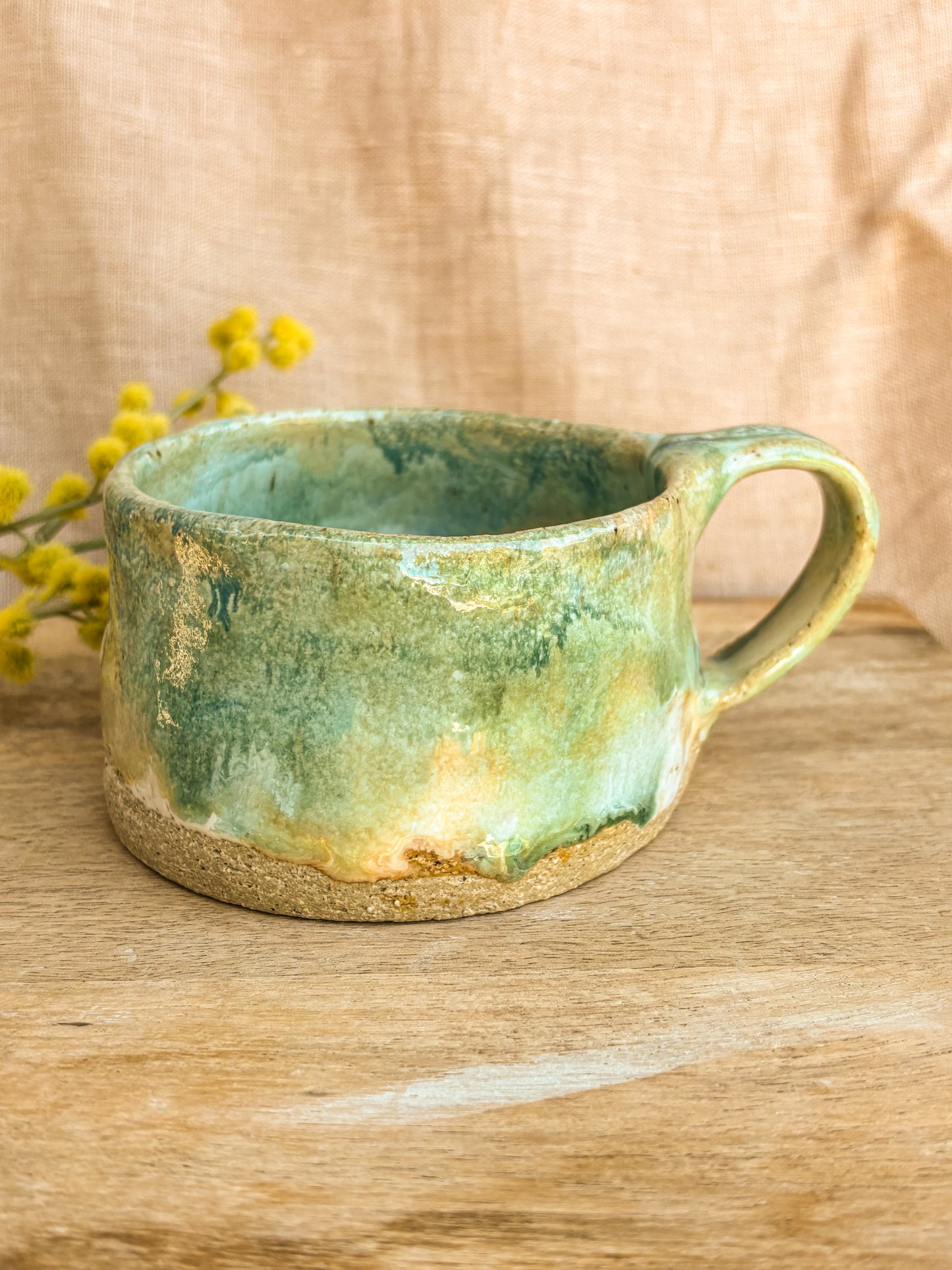 Handmade Mug, Spring Sip