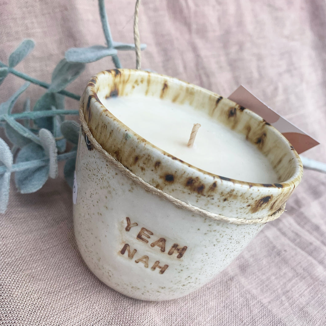 Handmade Candle, Yeah Nah