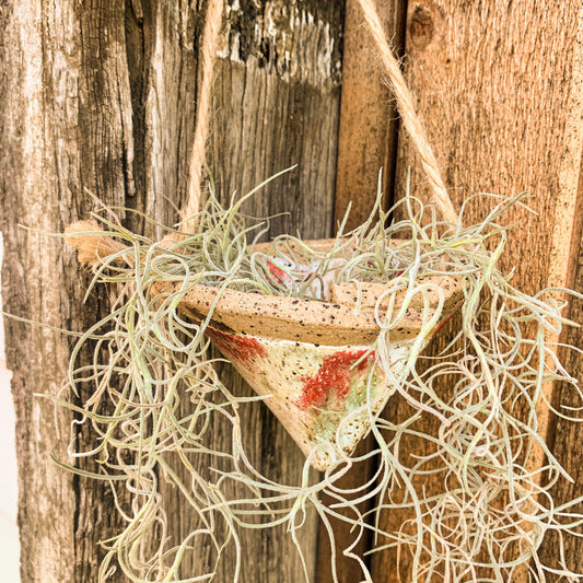 Witches Hat Planter, Ruby