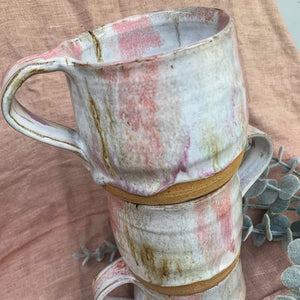 Handmade Mug, Pinky