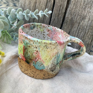 Handmade Mug, Sweet Pea