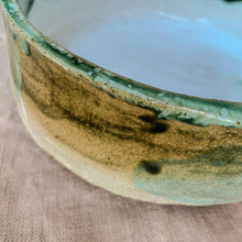 Load image into Gallery viewer, Handmade Dog Bowl, Green Boy
