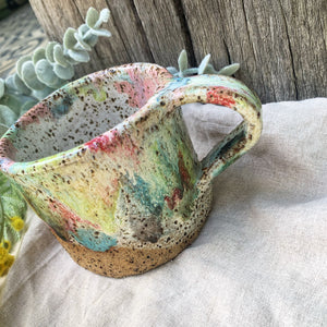 Handmade Mug, Sweet Pea