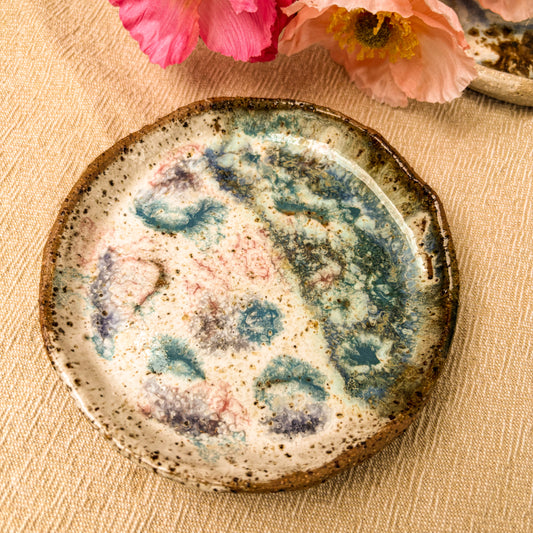 Handmade Trinket Dish, Peacock