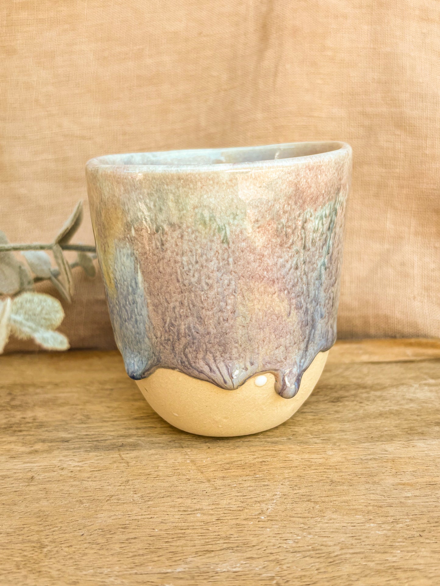 Coffee Cup, Lavender Sky