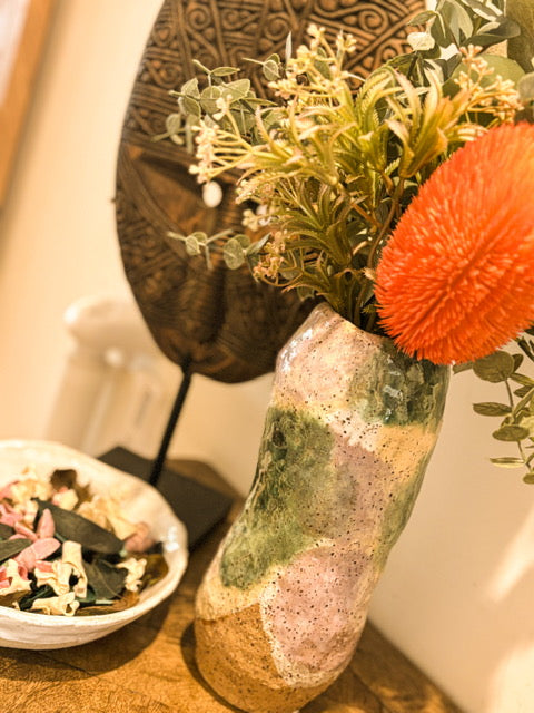 Handmade Vase, Lavender Grove