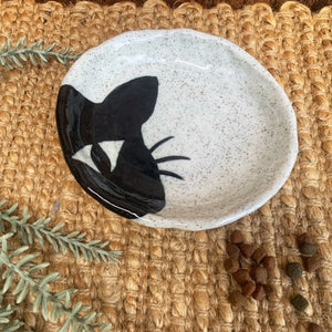 Cat Dish - Black Cat