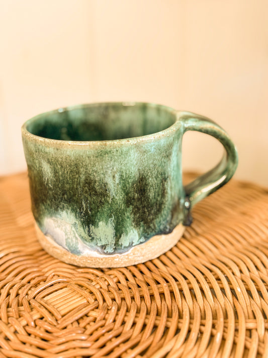 Handmade Mug, Gorgeous Green