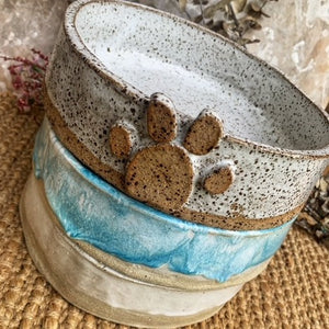 Dog Bowl - Natural White