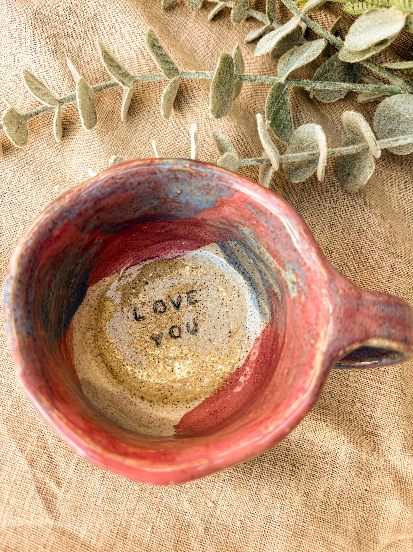 Handmade Mug, Love You