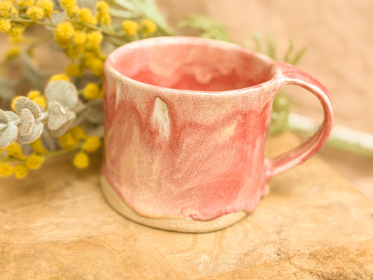 Handmade Cup, Pink Delight