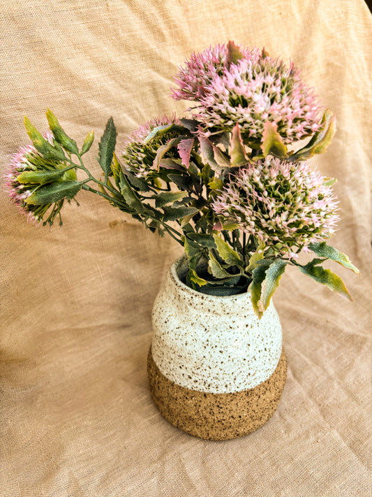 Handmade Speckled Vase