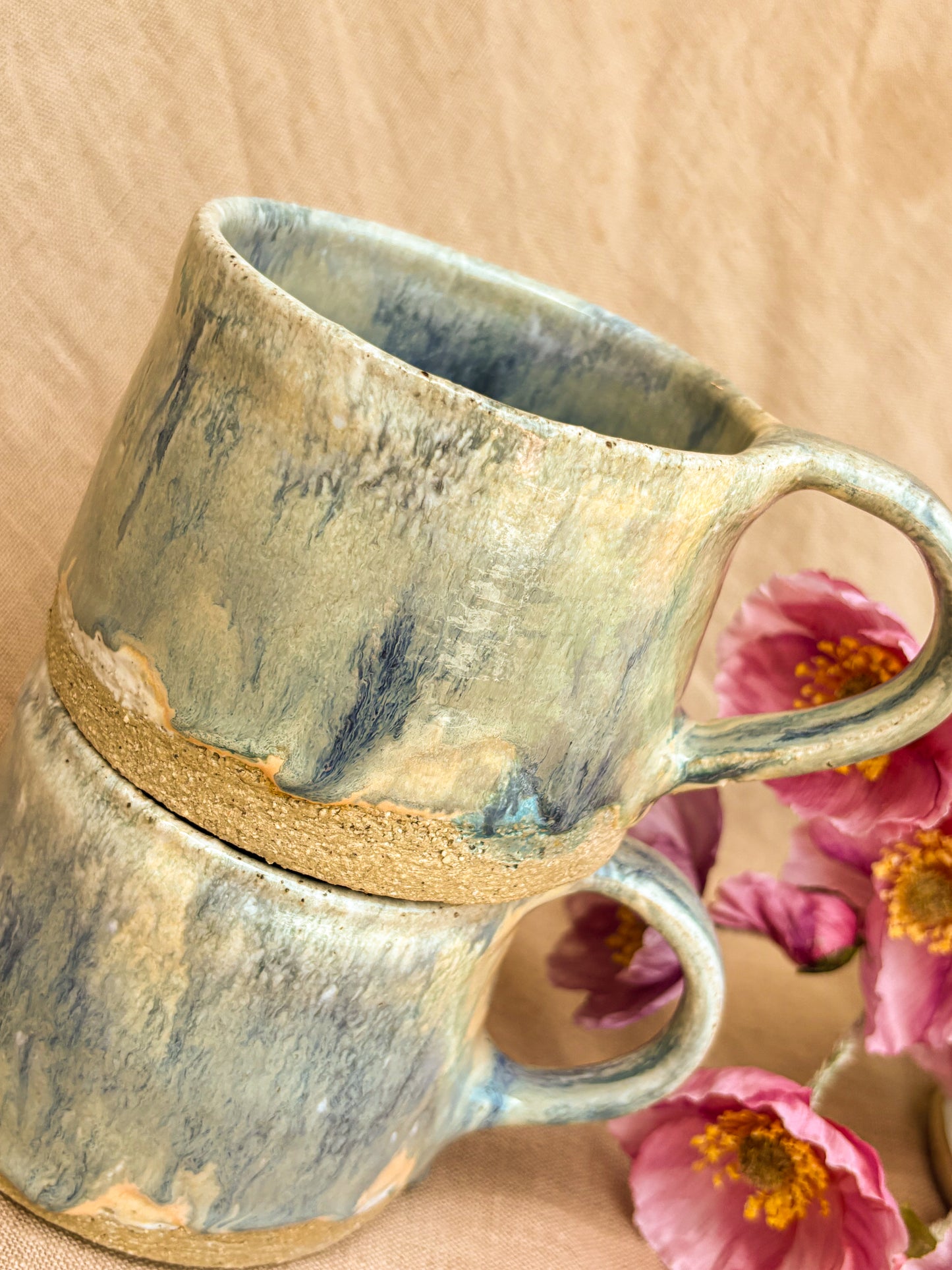 Handmade Mug, Whispering Tides2
