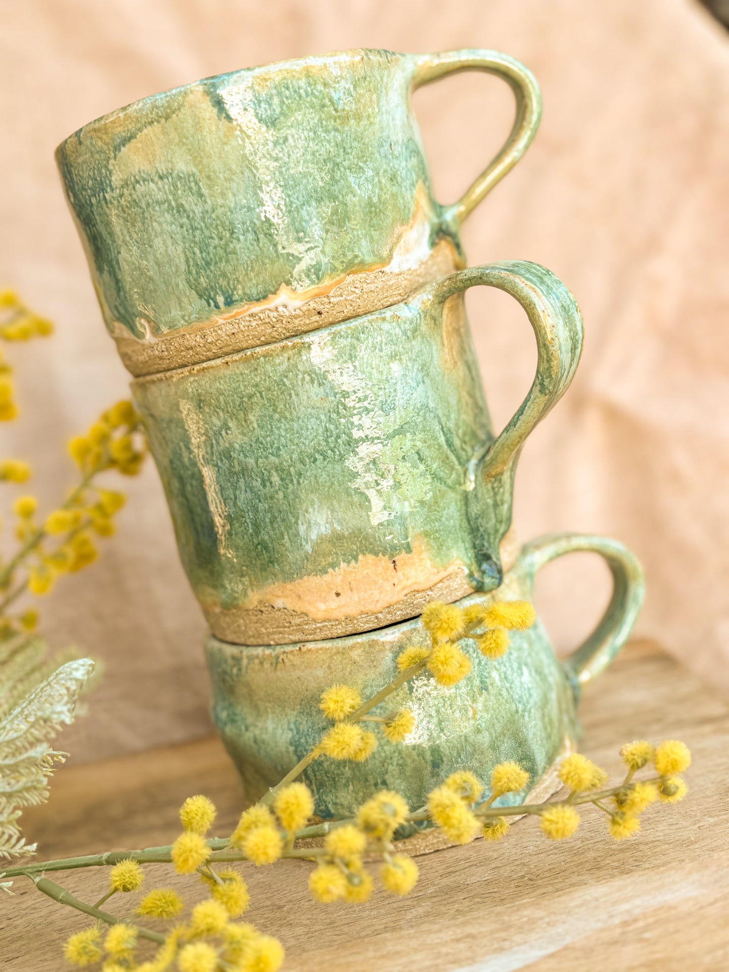Handmade Mug, SeaMoss