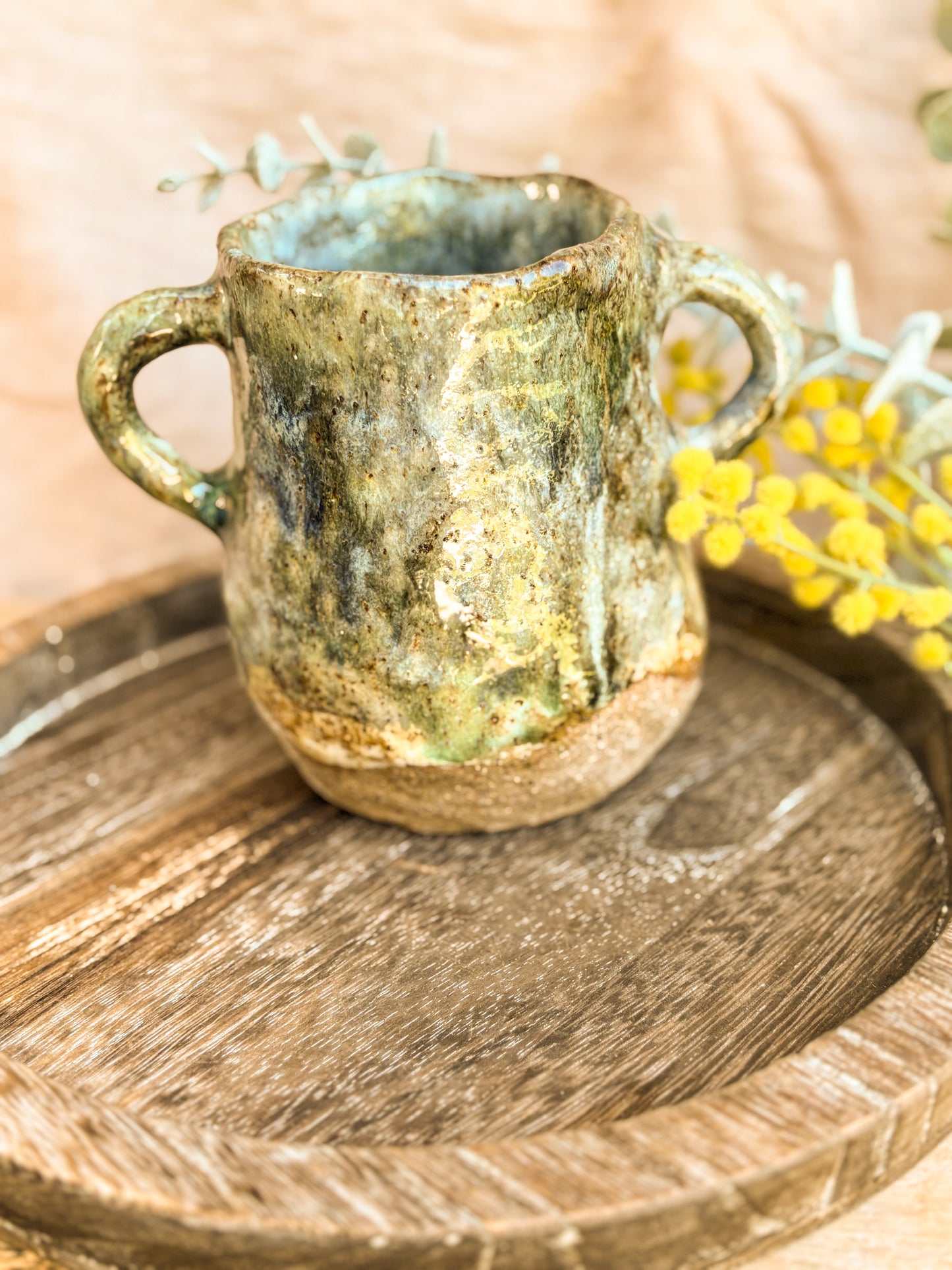 Handmade Vase, Forest Quiet