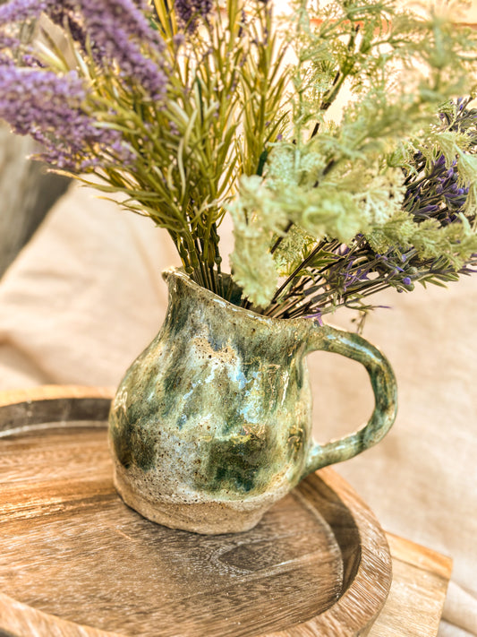 Handmade Vase, Rustic Meadow